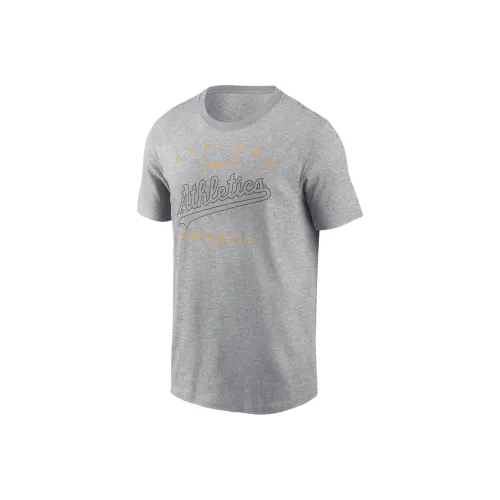 nike Oakland Athletics Дом Команда Athletic Свод T Рубашка Мужская Серого цвета
