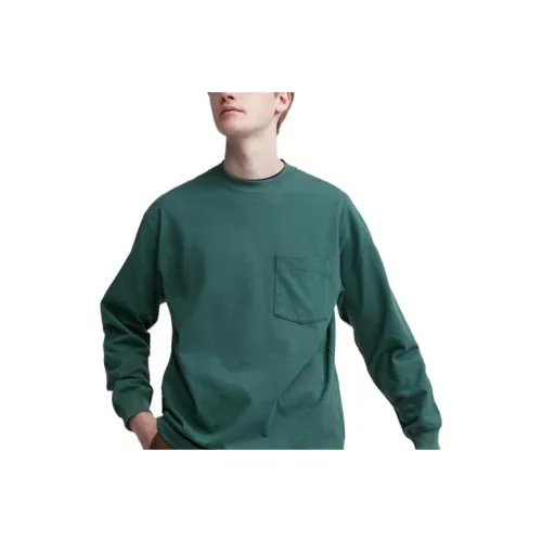 UNIQLO Бирюзовая Унисекс Футболка