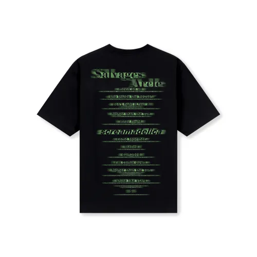 THE SALVAGES FASHION CLUB Rock Music Series Унисекс Футболки