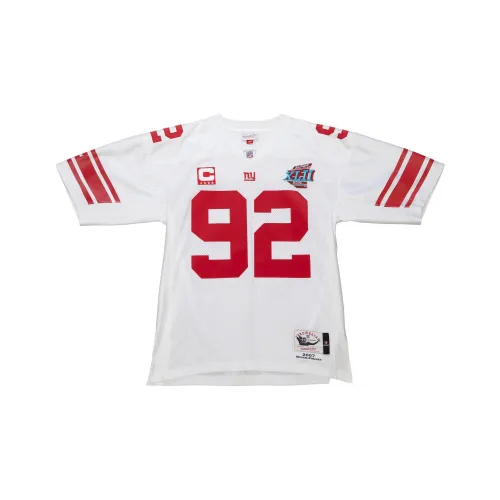 Mitchell Ness Белая Мужская Футболка