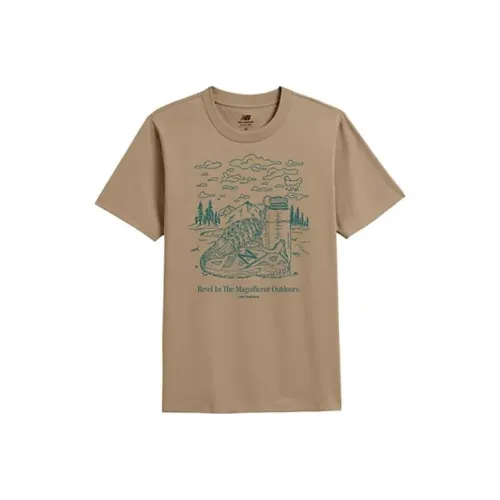 New Balance 1982 Run Club Коричневый Мужской T-Рубашка