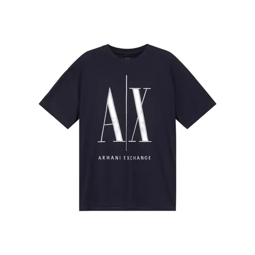 ARMANI EXCHANGEAE T Рубашка Мужская Темно-Морской Синий