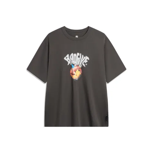 LINING BADFIVE Обсидиан Серый Мужская T-Рубашка