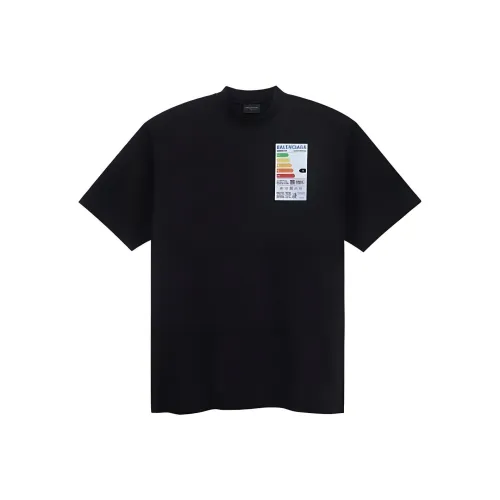 Balenciaga SS23 T-Shirt Regular Fit Men's Black