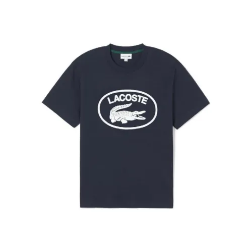 LACOSTE Collaboration Темно-синие Мужские T-рубашки