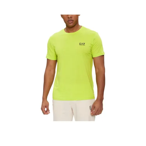 EMPORIO ARMANI EA7 T Рубашка Мужская Зеленая