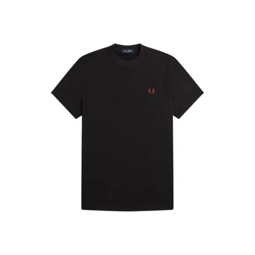 FRED PERRY Rave Graphic T-Shirt Рубашка T-Shirt Мужская Черная