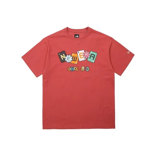 New Era Красный Унисекс Футболка