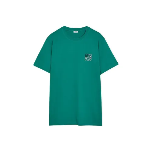 LOEWE Совместное издание Зеленые Мужские T-рубашки