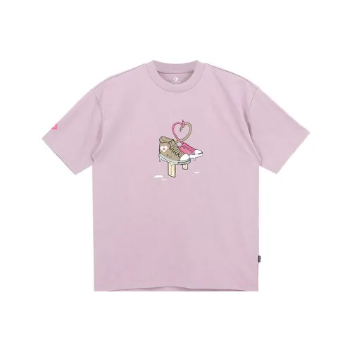 Конверс Фиолетовые Унисекс Футболки