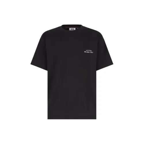 GCDS Черные Мужские T-Рубашки