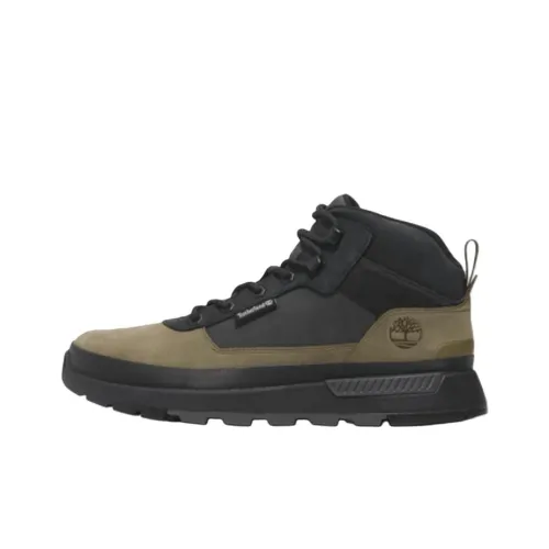 Timberland Field Trekker противоскользящий устойчивый к истиранию MID топ повседневный мужской зеленый черный