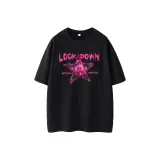 Черный (розовый логотип)