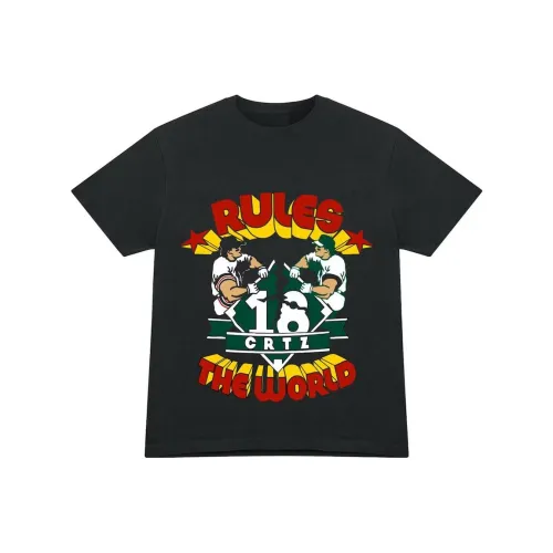 Corteiz Черные Мужские T-Рубашки