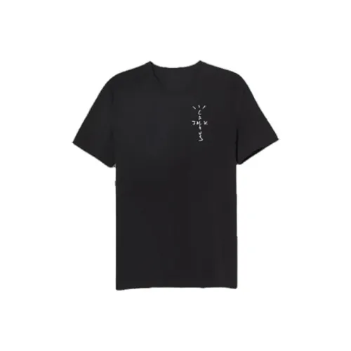 Travis Scott Черные Мужские T-Рубашки
