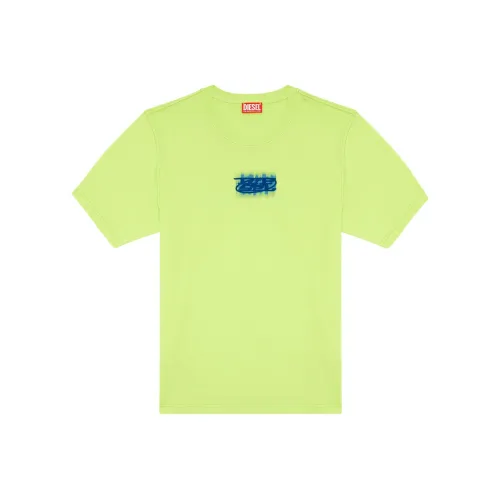 DIESEL Зеленые Мужские T-рубашки