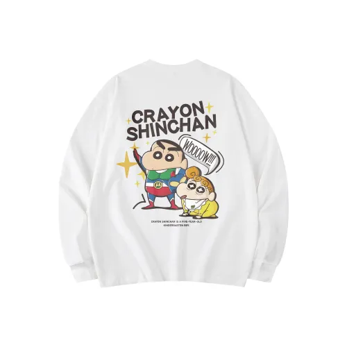 Crayon Shinchan Длинный рукав Т-рубашка Унисекс