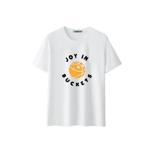 Jean West T-Shirt Летний Мужской Белый