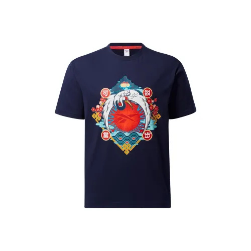 Reebok Морской синий Унисекс Футболка
