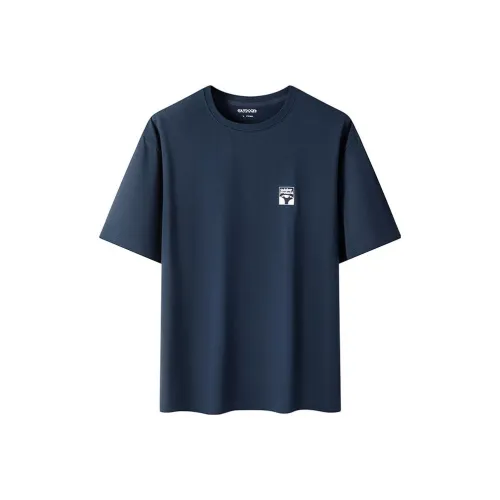 OUTDOOR PRODUCTS Темно-синие мужские футболки T