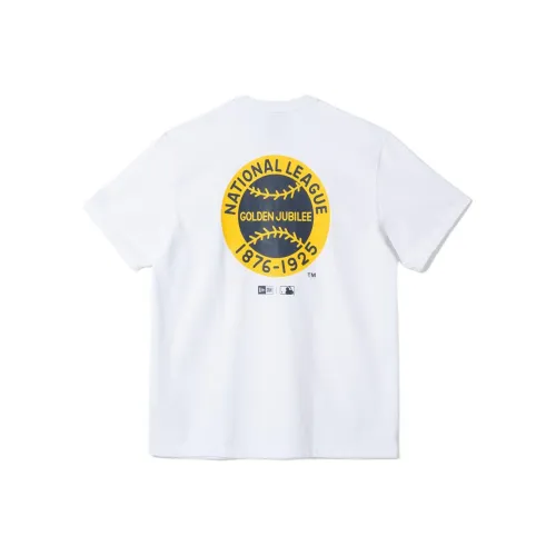 New Era SS24 T-Shirt Унисекс Белый