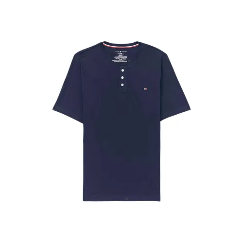 Tommy Hilfiger Темно-синие мужские футболки T