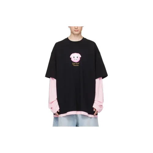 Vetements Черные Мужские T-Рубашки