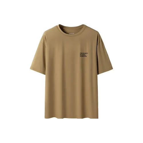 OUTDOOR PRODUCTS Гравий Коричневый Мужская Футболка