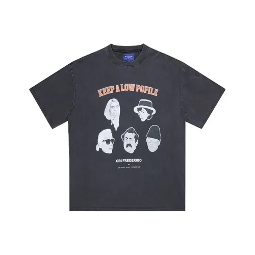 Ori Frederiqo Черная унисекс футболка