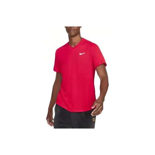 Nike Court Dri-FIT Victory T-Shirt Мужская Университетский Красный