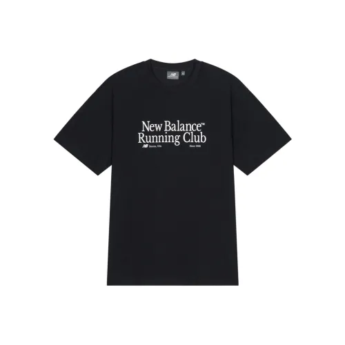 New Balance совместная футболка T Унисекс Черная