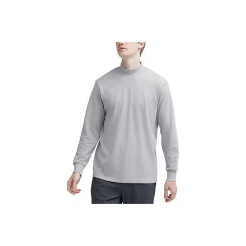 UNIQLO Серый Мужской T-Рубашки