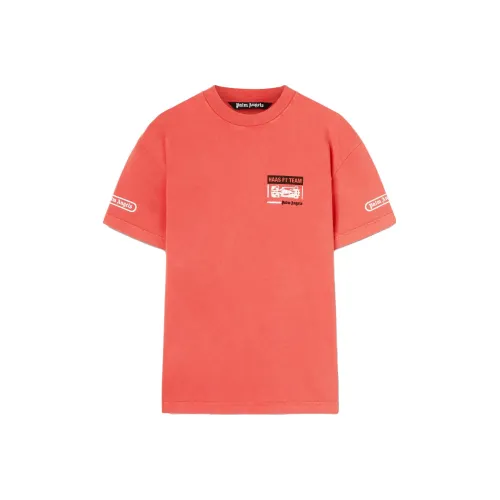PALM ANGELS Красная унисекс футболка