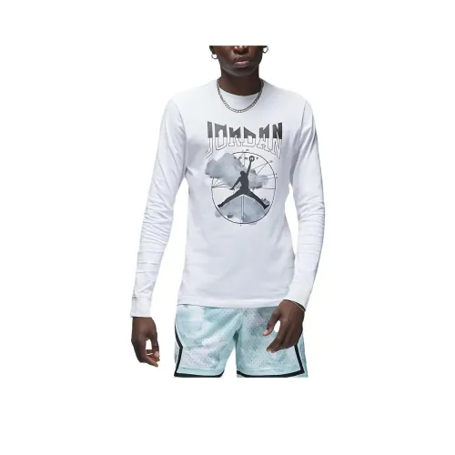 Jordan Sport Белый Мужской T-Рубашки