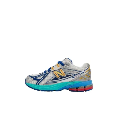 DTLR x New Balance NB 1906R Устойчивый к истиранию низкий топ для бега для детей белый и синий размер детский