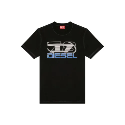 DIESEL Мужские черные T-рубашки
