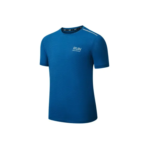 Erke T-Shirt Мужская Весенняя Ледяная Синяя