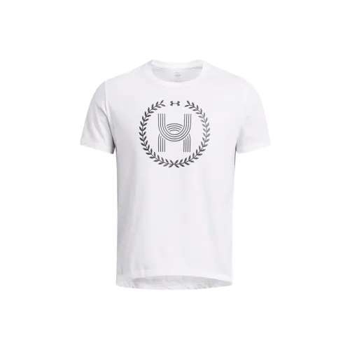 Under Armour UA Launch T-Shirt Мужская Белая