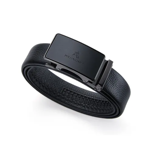 POLOMEISDO Ремень из натуральной коровьей кожи для мужа элегантный ремень для мужчин металлический синий ширина 3,5 см набор в подарочной коробке