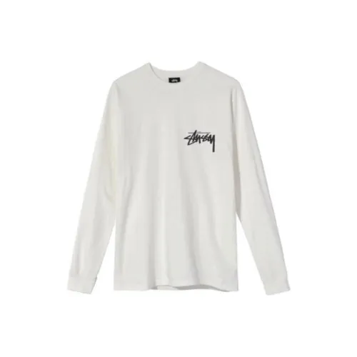 Stussy Белый Мужской T-Рубашки