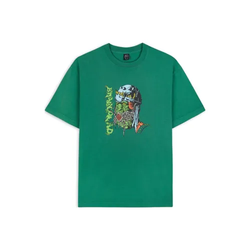 Brain Dead co-brand Зеленая Мужская T-рубашка