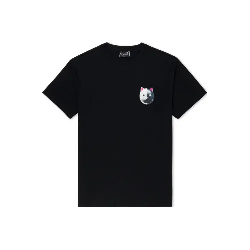 RIPNDIP совместная черная мужская футболка