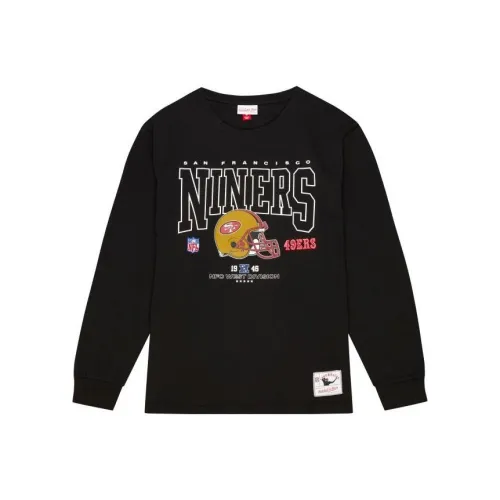 Mitchell Ness Черные Мужские Футболки