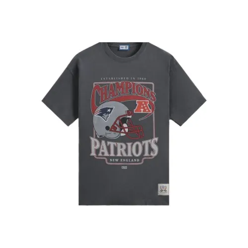 Kith X NFL FW23 Co Branded SERIES Черные Унисекс Футболки