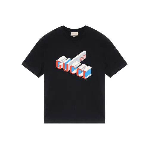 GUCCI Мужские черные футболки