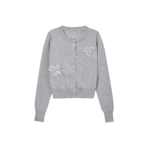 SUSANSAN Серый Женские Трикотаж