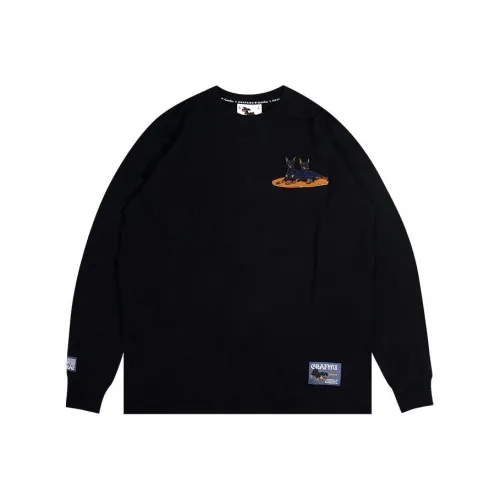 GRAF Черный Doberman Длинный рукав Мужская рубашка