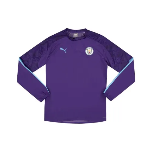 PUMA Manchester City T-Shirt Мужская Фиолетовая