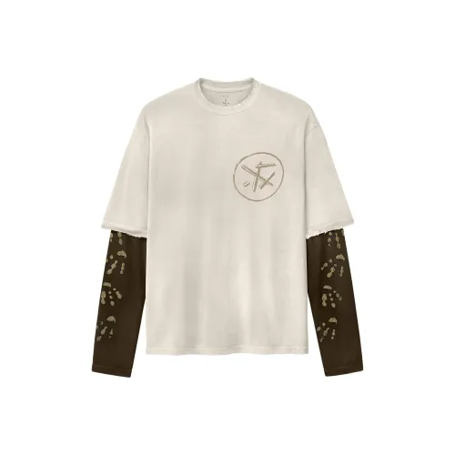 Travis Scott SS24 SIGNATURE Джек Tee T-Shirt Рубашка Унисекс Хаки