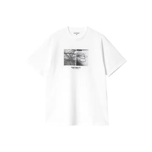 Carhartt WIP SS24 S S Motor T-Shirt T-Shirt Мужской Белый